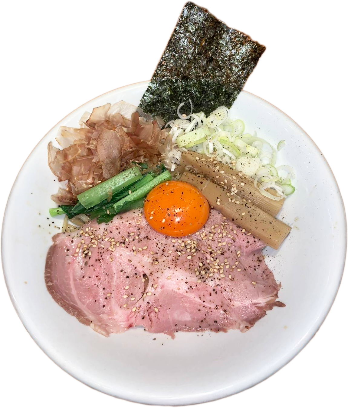 焼きあご煮干しまぜそば